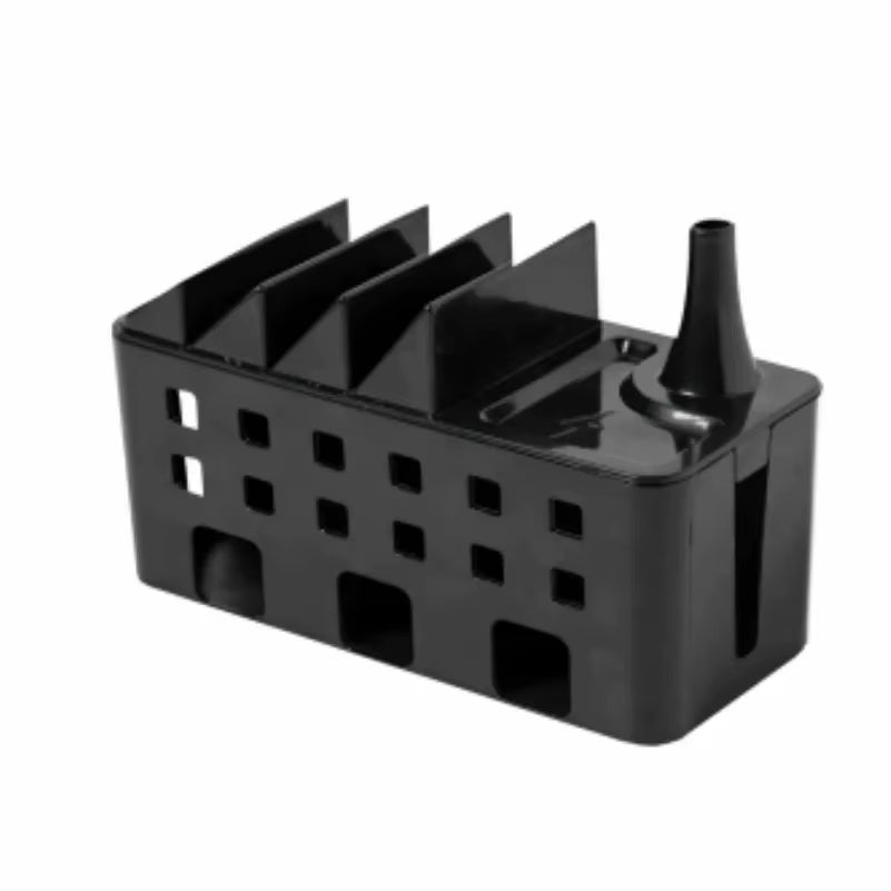 Desktop Plug Board Storage Box Mobile Phone Data Cable Charger Organiser Plug Power Cord Cable Organiser
