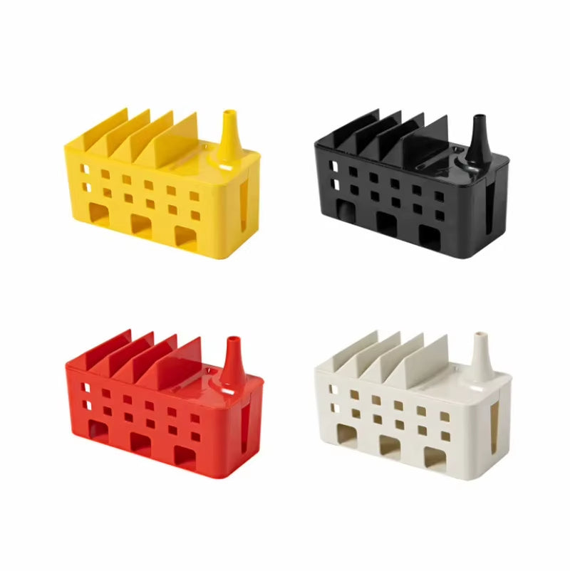 Desktop Plug Board Storage Box Mobile Phone Data Cable Charger Organiser Plug Power Cord Cable Organiser