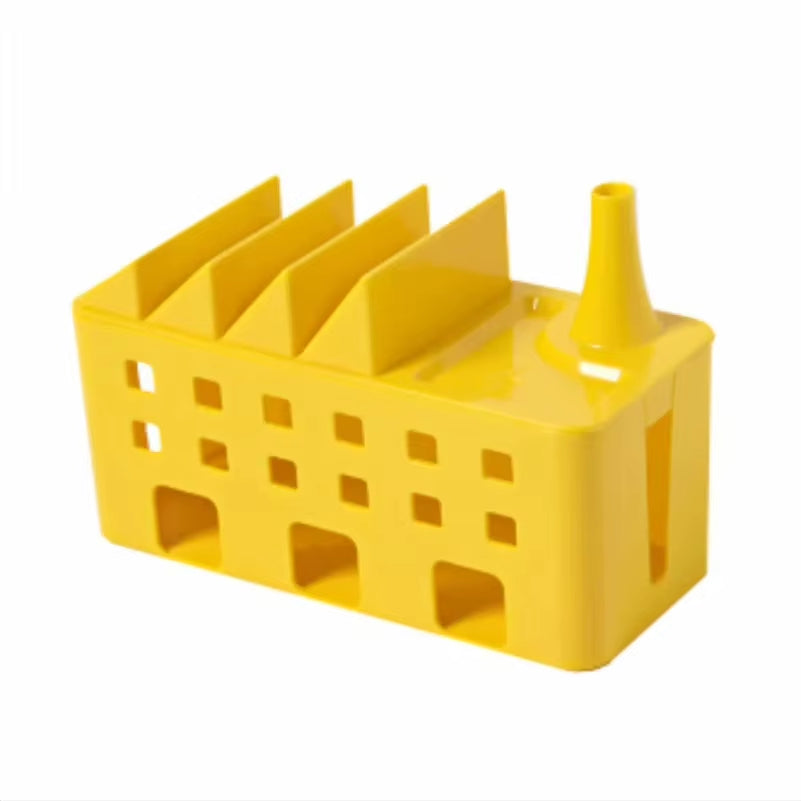 Desktop Plug Board Storage Box Mobile Phone Data Cable Charger Organiser Plug Power Cord Cable Organiser