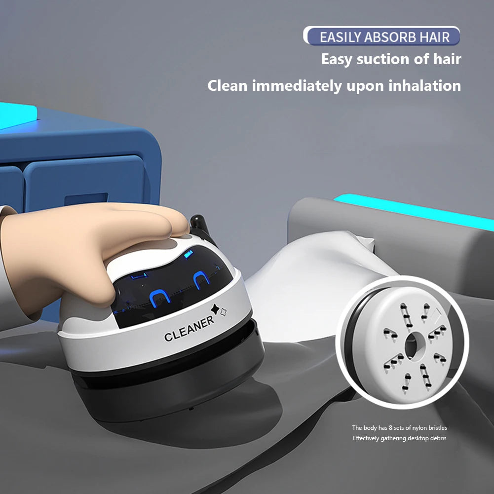 Mini Vacuum Cleaner Portable Desk Table Dust Removal Cleaning Brush USB Rechargeable Wireless Car Vacuum Cleaner for Home Office
