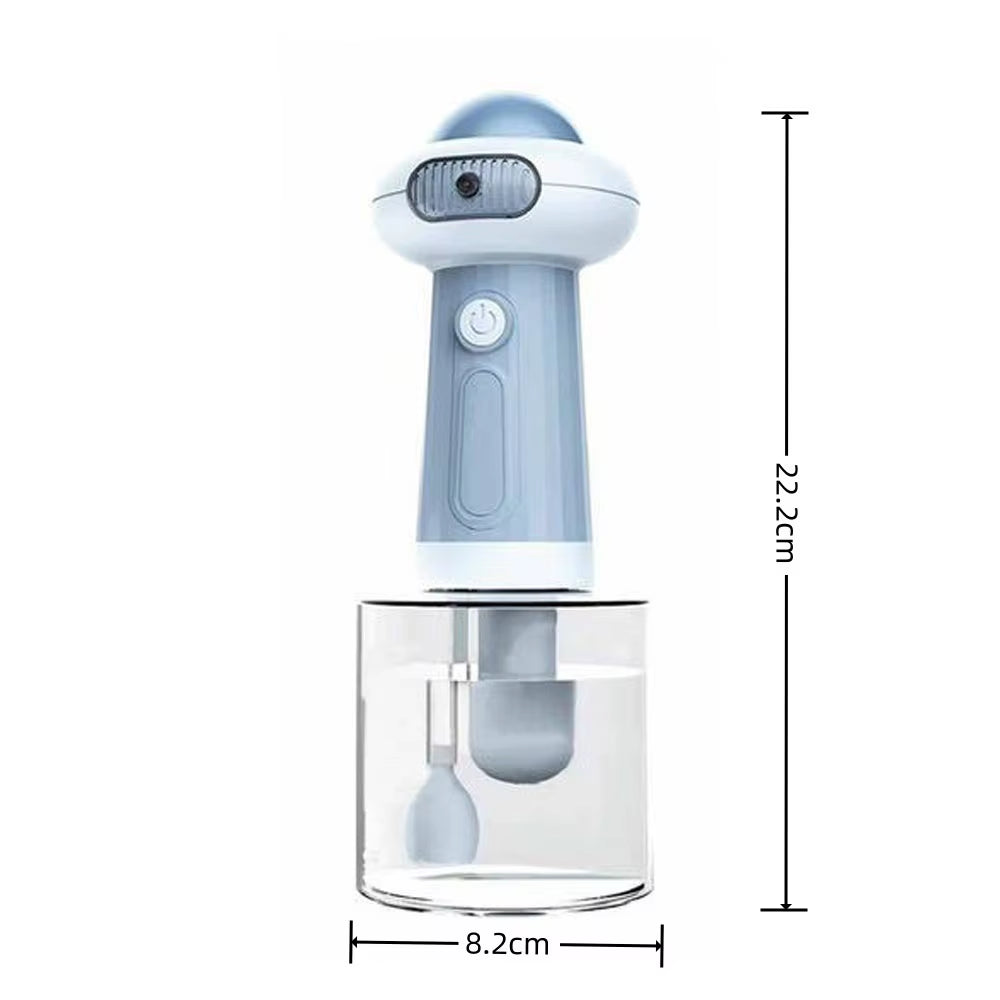 Automatic Dog Soap Dispenser Wireless Mute USB Dog Grooming Frother Cat Deeper Cleaning Bath Shampoo Foam Sprayer Pet Supplies